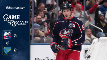 St. Louis Blues Columbus Blue Jackets game recap November 1 2025