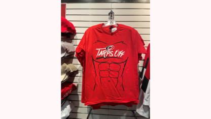 Hurricanes tarps off shirts Game 5
