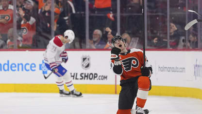 Bonk's first NHL goal