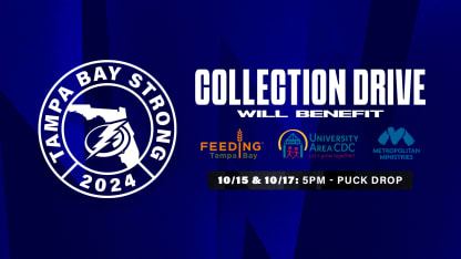 Tampa Bay Lightning to host food & supply drive to support local relief efforts