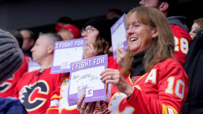 Flames Set To Host Hockey Fights Cancer Night