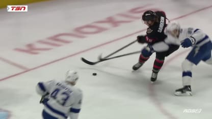 TBL@OTT: Sanderson marque un but contre Jonas Johansson