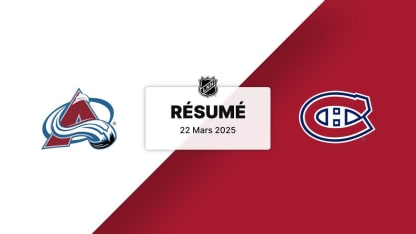 COL vs MTL | Résumé 22/03/2025