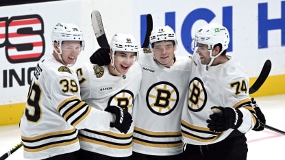 DeBrusk scores pair in final frame to lift Bruins past Penguins in