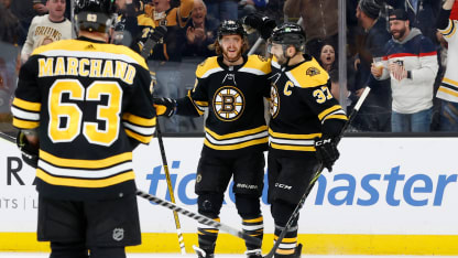 Marchand-Pastrnak-Bergeron