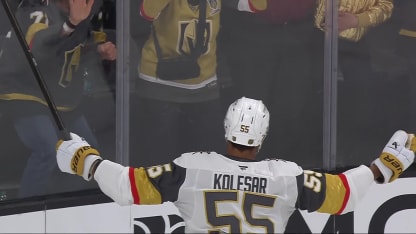 Kolesar's tip-in goal