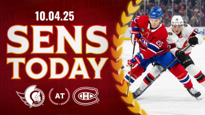 Sens Today: The Final Preseason Game