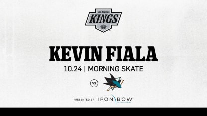 Kevin Fiala Morning Skate Media Availability 10/24/24