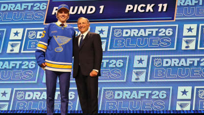 Blues select Lawrence at 11th overall