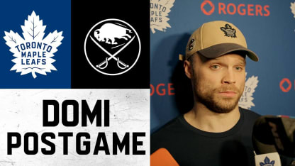Max Domi | Post Game at Buffalo Sabres | March 14, 2026