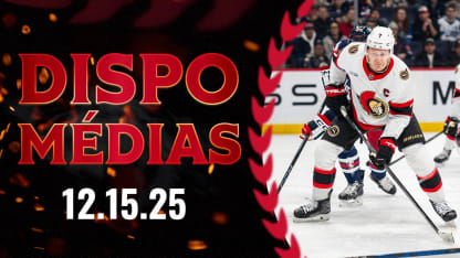 Brady Tkachuk dispo média après le match contre WPG