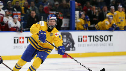 Rasmus Dahlin Sweden draft prospect 2018 World Junior Championship