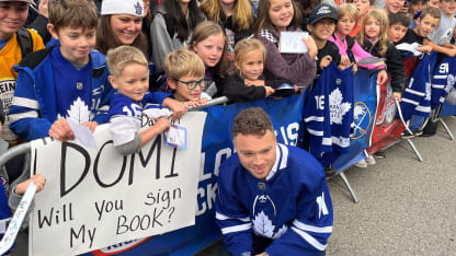 Domi starts own Maple Leafs legacy at Hockeyville