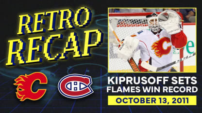 Retrokooste: Kiprusoff tekee Flames-ennätyksen