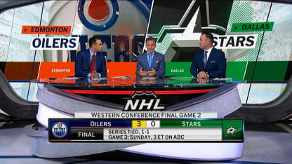 NHL Tonight on the Game 2 loss for the Stars