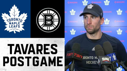 John Tavares | Post Game vs. Boston Bruins | November 08, 2025
