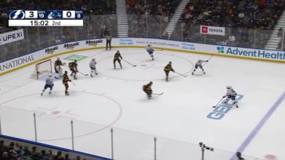 TBL@VAN: Kucherov scores goal against Kevin Lankinen