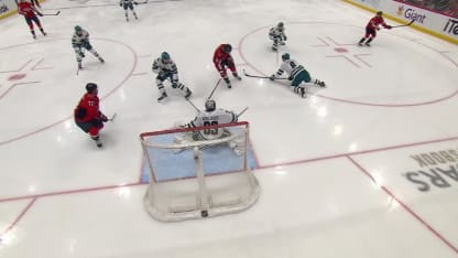 SJS@WSH: Nedeljkovic effectue un bel arrêt contre Anthony Beauvillier