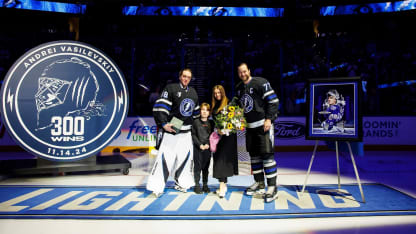 Vasilevskiy honored by Lightning