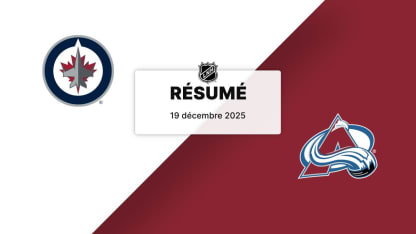 WPG vs COL | Résumé | 19/12/2025