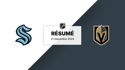 SEA vs VGK | Résumé 21/12/24