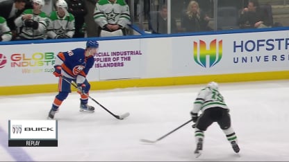 DAL@NYI: Ritchie scores goal against Jake Oettinger