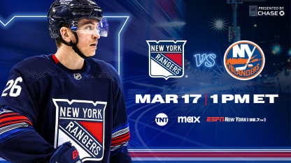 Pregame Notes: Rangers vs. Islanders | 03.17.24