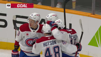 MTL@NSH: Kapanen scores goal against Juuse Saros