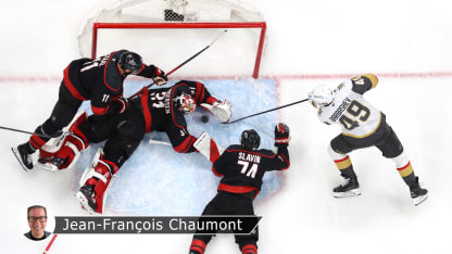 Barbashev goal denied badge Chaumont