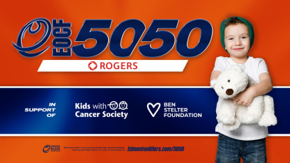 RELEASE: Oilers 50/50 supporting kids & families battling cancer