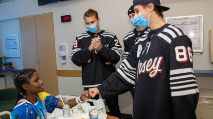 Devils Impact Community with Hospital Visits | FEATURE