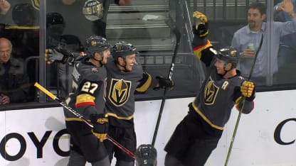 Vegas scores two in 12 seconds