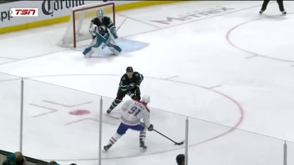 MTL@SJS: Kapanen scores goal against Yaroslav Askarov