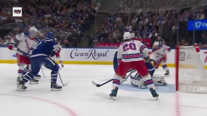 NYR@TOR: Trocheck scores goal against Toronto Maple Leafs