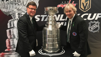 Philip Pritchard with Stanley Cup