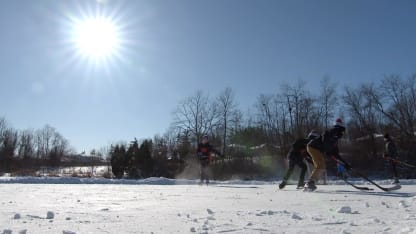 Outdoor hockey memories