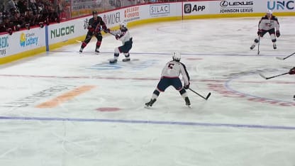 CBJ@CAR: Stankoven scores goal against Elvis Merzlikins