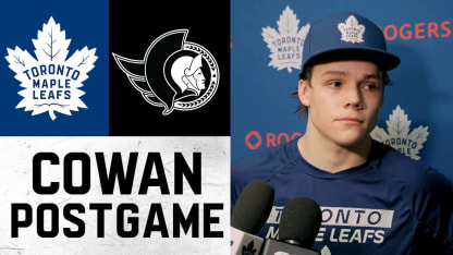 Easton Cowan | Post Game at Ottawa Senators