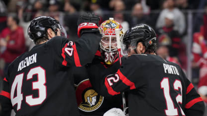 Ullmarks monsterinsats för Senators
