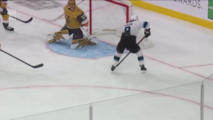 UTA@VGK: Keller scores goal against Adin Hill