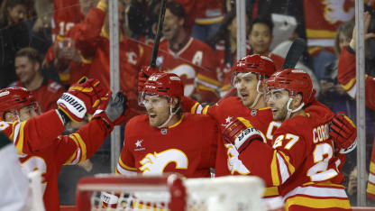 Calgary Flames slutspelsdrömmar fortsatt vid liv