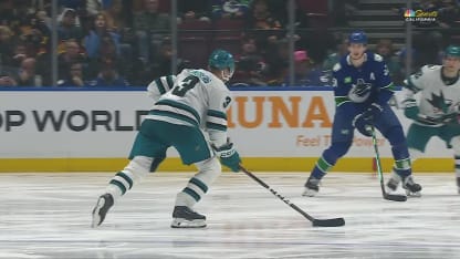 SJS@VAN: Klingberg scores PPG against Nikita Tolopilo