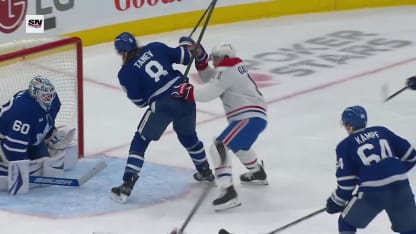 MTL@TOR: Gallagher scores PPG against Joseph Woll