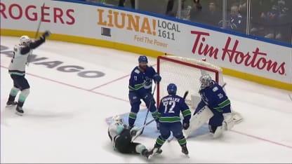 Gourde chips it in for the lead