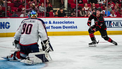 Svechnikov buries a one-timer