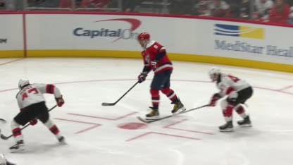 Connor McMichael with a Goal vs. New Jersey Devils