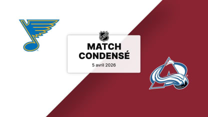 Match condensé : Blues @ Avalanche 05/04/2026