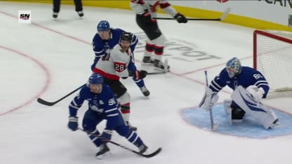 OTT@TOR: Spence scores goal against Joseph Woll