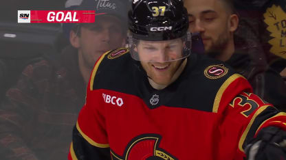 TOR@OTT: Foegele scores goal against Joseph Woll