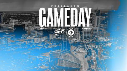 Game Information: September 21 Winnipeg Jets vs. Minnesota Wild